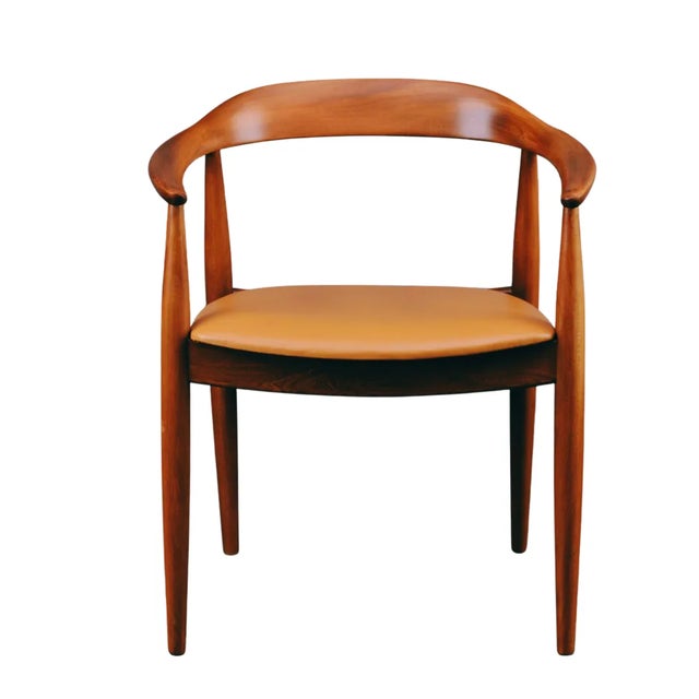 1960s Danish Armchair by Illum Wikkelso for Niels Eilersen, 1950s For Sale - Image 5 of 10