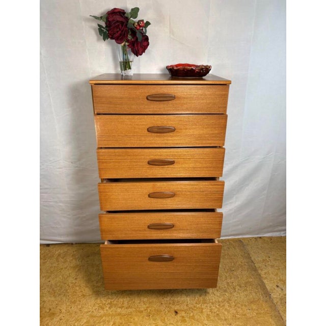 Mid-Century Modern Vintage Austinsuite Teak Chest of Drawers, 1960s For Sale - Image 3 of 10
