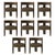 Brooklyn Dining Chairs by Porus Studio, Set of 8 For Sale - Image 14 of 14