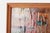 Framed vintage collage of authentic European Grand Tour hotel labels, luggage tags, menus, and travel ephemera — a...