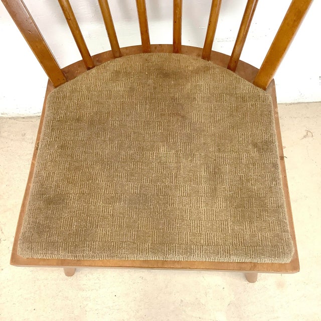 Conant Ball Four Mid-Century Conant Ball Dining Chairs Attr. Leslie Diamond For Sale - Image 4 of 12