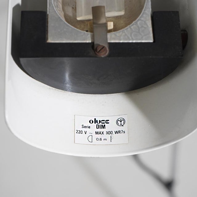 DIM 333 Floor Lamp by Vico Magistretti for Oluce, 1970s For Sale - Image 13 of 15