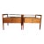 1960s Mid-Century Modern Parallel by Drexel Side Tables For Sale