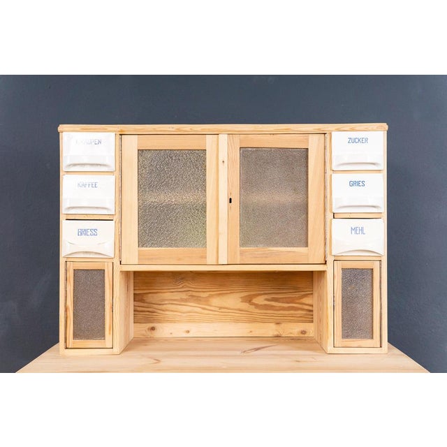 Vintage Kitchen Buffet in Pine For Sale - Image 3 of 16