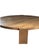 Sculptural Teak Wood Round Table, Expressive Natural Grain, Modern Organic For Sale - Image 9 of 9