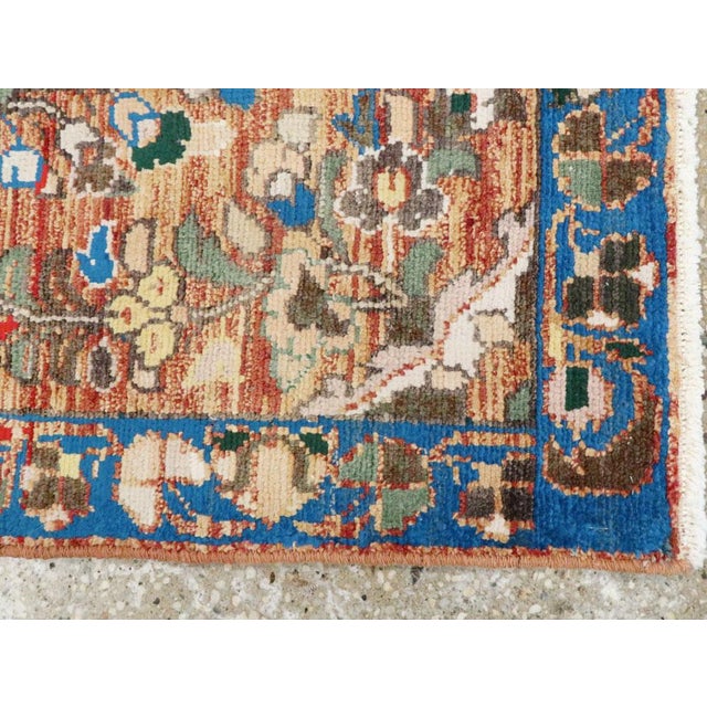 Textile Vintage Persian Malayer Rug – Size: 2' 1" X 3' 5" For Sale - Image 7 of 8