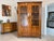 Biedermeier Display Cabinet in Walnut For Sale - Image 4 of 16