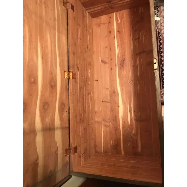 Early 20th Century Asian Lacquered Wood Blanket Chest For Sale In Phoenix - Image 6 of 7