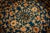 Textile 1920s Traditional Navy Floral Knotted Wool Antique Chinese Room Size Carpet Rug For Sale - Image 7 of 9