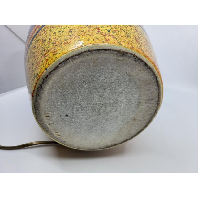 Ceramic Lamp by Hubert Olivier, France, 1980 For Sale - Image 15 of 17