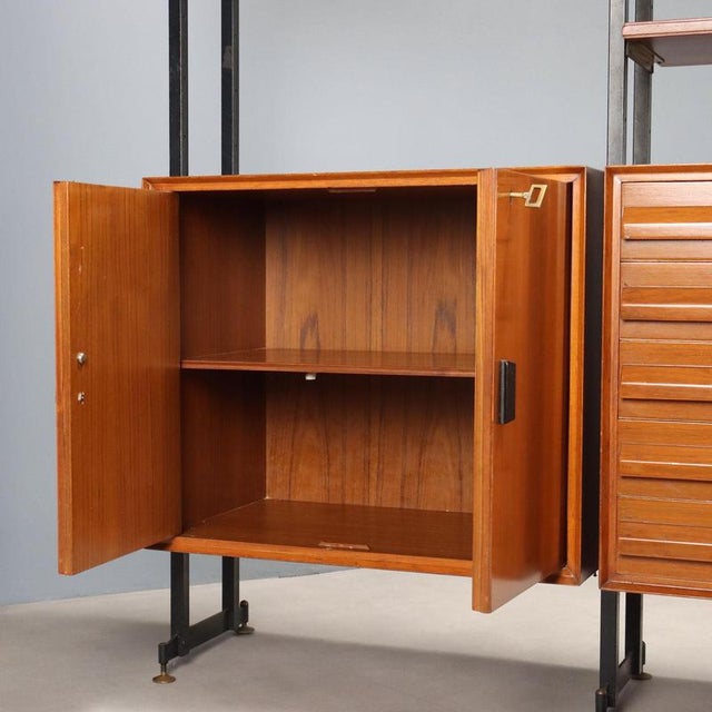 Wood Mid-Century Bookcase, 1960s For Sale - Image 7 of 14