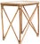Mid 20th Century Bamboo & Rope Nautical / Beach Accent Table For Sale - Image 5 of 10
