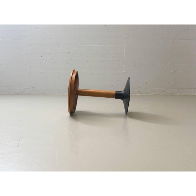 Round Side Table with Cast Iron Base, 1970s For Sale - Image 10 of 17