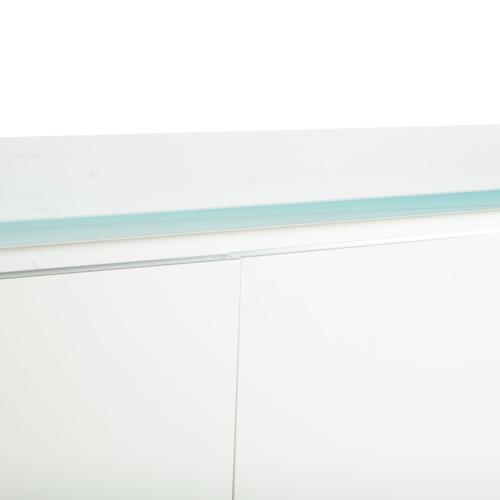 Cube Sideboard and Chest of Drawers in White High Gloss Wood from Interlübke, Set of 2 For Sale - Image 13 of 18