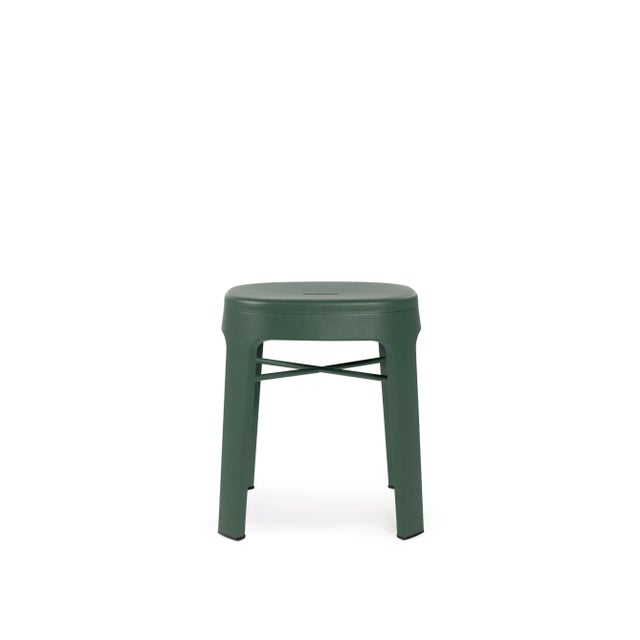 Contemporary RS Barcelona Ombra Indoor/Outdoor Low Stool, Green For Sale - Image 3 of 3