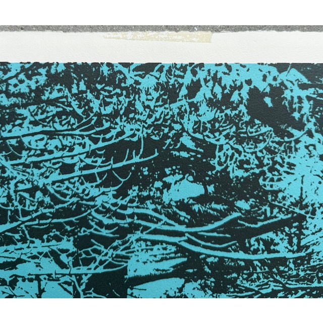 Albert Frank Quinlan Limited Edition Color Lithograph "Wet Snow" 1975 For Sale - Image 11 of 13