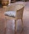 Late 20th Century 20th Century Louis XVI Style Painted Cane Vanity Chair With Loose Cushion For Sale - Image 5 of 9