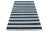 2010s Rug & Kilim’s Indian Dhurrie Rug in Cool, Coastal Navy Blue and White Stripes For Sale - Image 5 of 8