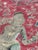 Antique French Screen Printed Tapestry Lady and Licorn, 1950s For Sale - Image 12 of 18