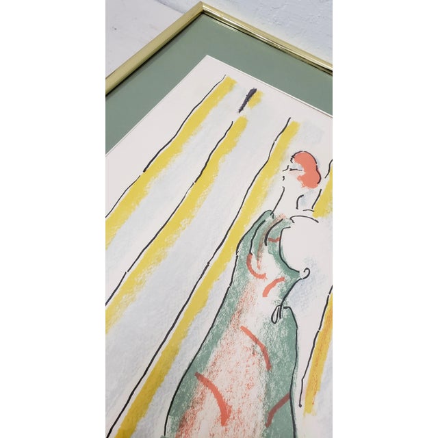 Peter Max "Standing Figure" Original Color Lithograph C.1970s For Sale In San Francisco - Image 6 of 9