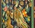 Oriental Tibetan Style Golden Dragon Graphic Tall Slim Storage Cabinet For Sale - Image 12 of 15