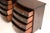 Wood Antique Bow Fronted Chest of Drawers, 1900, Set of 2 For Sale - Image 7 of 11