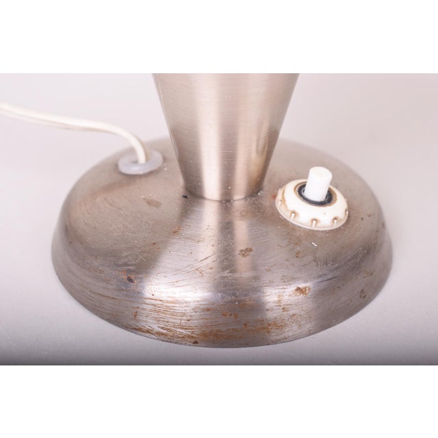Mid-Century Table Lamp in Chrome by J. Hůrka for Napako, Czech, 1960s For Sale - Image 6 of 7