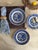 Vintage Blue Willow Plates Set of Five Ironstone Style 6 3/8 Inch For Sale - Image 4 of 12