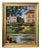 1950s Large Oil on Canvas "Homage to Monet's House at Giverny" Painting For Sale