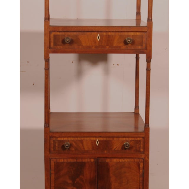 George III Mahogany Shelf, 1800 For Sale - Image 3 of 13