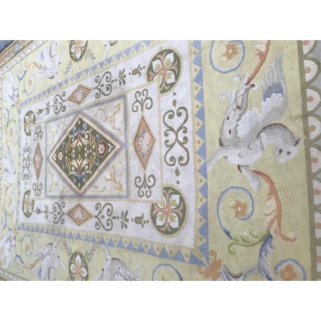 Nice large Spanish Savonnerie 18th century style with beautiful decorative Louis XVI from castle of Versailles design,...