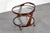 Mid-Century Glass and Curved Wood Bar Cart by Cesare Lacca, Italy, 1950s For Sale - Image 6 of 15