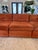 Milo Baughman Vintage 1970s Burnt Orange Modular Sectional Sofa in the Style of Milo Baughman For Sale - Image 4 of 15