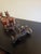 Antique Cast Iron Horse Drawn Carriage Cart Early 1900s For Sale - Image 4 of 16