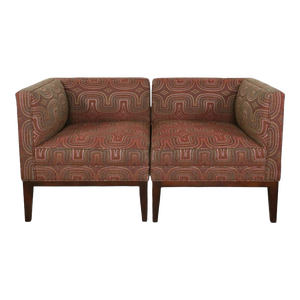 Mitchell Gold + Bob Williams Modern Style Corner Chairs / Settee for Bloomingdale’s - S/2