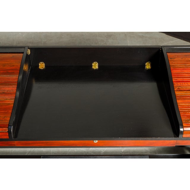 Rosewood and Mahogany Receptionist Desk by Edward Wormley for Dunbar, circa 1960 For Sale - Image 10 of 12