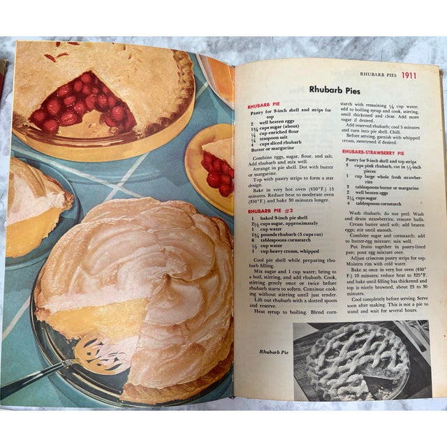 Vintage Set of Ten Midcentury Encyclopedia of Cooking Cookbooks For Sale - Image 9 of 12