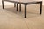 Custom Black Lacquered 12 Foot Extendable Dining Table With Gold Line Inlay For Sale - Image 10 of 18