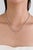 Sky Blue 4.29ct Natural Aquamarine & 1.11ct Diamond Tennis Necklace in 14k White Gold For Sale - Image 8 of 16