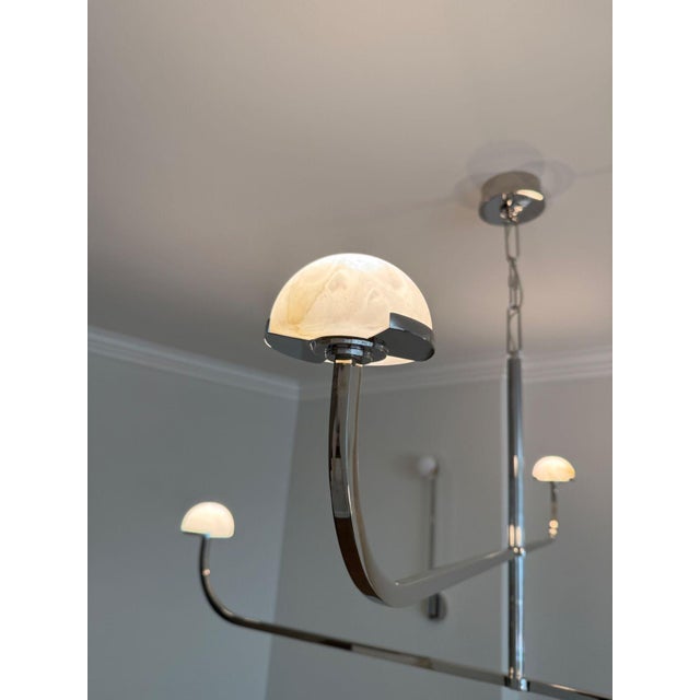 2020s Visual Comfort Kelly Wearstler Pedra Two Tier Shallow Chandelier For Sale - Image 5 of 5