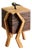 Studio Craft Maple + Walnut + Bronze Skull Artist-Made Box Sculpture For Sale