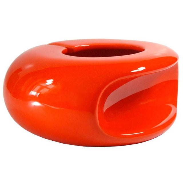 Mid-Century Green Ceramic Ashtray by Boccato, Gigante, Zambusi for Sicart, Italy, 1970s For Sale - Image 11 of 11