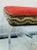 Lucite Bench With Greek Key Design For Sale - Image 4 of 10