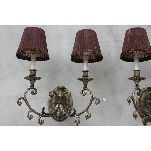 Edwardian Wall Sconces, 1940s, Set of 2 For Sale - Image 11 of 11