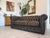 Exclusive, cozy Chesterfield 3-seater sofa. Dimensions: Height x Width x Depth 78 x 200 x 85 cm. Seat height 46 cm. For...
