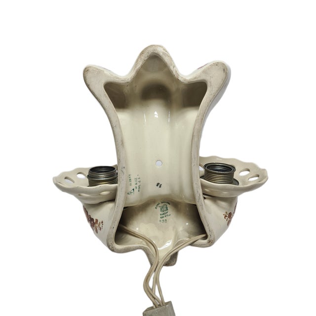 2-Armed Wall Lamp from Włocławek, Poland, 1970s For Sale - Image 9 of 14
