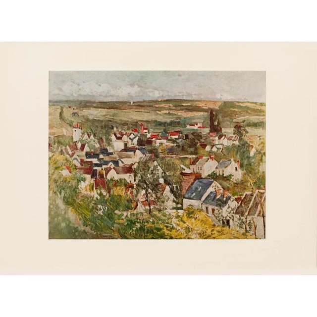 1950s After Paul Cezanne "View of Auvers" First American Edition Photogravure For Sale In Dallas - Image 6 of 7