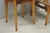 Vintage Mid Century Modern Walnut & Formica Round & Step Side Table Set - 2 PCS For Sale - Image 9 of 16