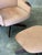 1960s Adrian Pearsall Swivel Chair and Ottoman for Craft Associates, Unmarked- A Set For Sale In Philadelphia - Image 6 of 10
