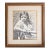 Early 20th Century Pen and Ink Portrait by Weldon Amerine For Sale